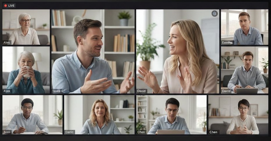 Atelier en visioconférence